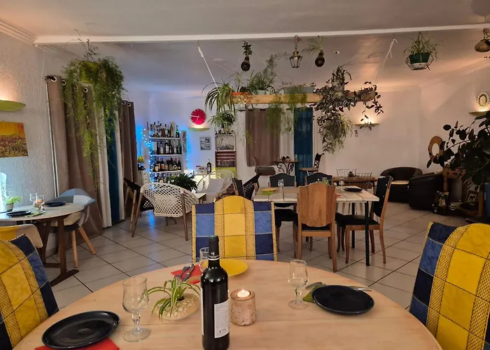 酒店 Bel Restaurant La Gentilhommiere Trèbes